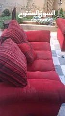  3 كنب مستعمل في المدينه الرياضيه