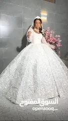  3 فستان زفاف جديد .  New bridal dress