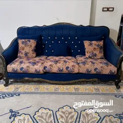  3 غرفة نوم وغرفة سفره وطقم كنب بحاله ممتازه