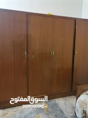  4 غرفة نوم شبابية خشبية صاج عراقية مستعمل بيع مستعجل السعر 400 وبيها مجال