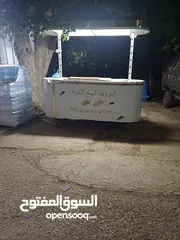  2 عربات ذرة للبيع مصنوع من مادة كابوند الموقع نابلس النصارية السعر 2500شيكل قابل للتفاوض هاتف 05349113