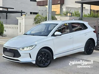  10 BYD  E2 2020 البطارية الكبيرة 48 كيلو واط ممشى قليل فحص كامل حره جديد جمرك جديد