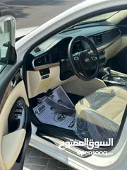  8 2017 KIA CADENZA PREMIUM WHITE وارد امريكا آوراق جمارك جاهزة للتسجيل