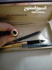  5 قلم Parker مطلي دهب بالكامل عيار 14
