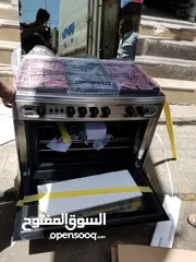  14 طباخه فريش 5 عيون 60*90 مدرع شاشه دجتل مروحتين فل ابشن شكل جديد ضمانه 10 سنوات مجاناا