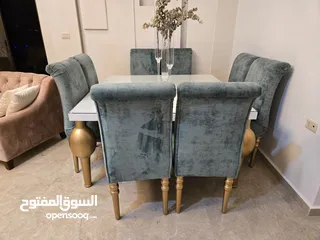  3 طاولة سفرة مربعة / Dining room