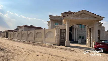  13 قصر للبيع في الريف الاوروبي طريق مصر اسكندريه الصحراوي