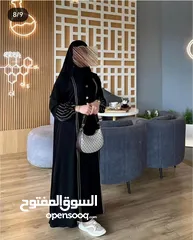  4 #عباية_التطريز#تريند الموسم لصيف 2025 شامل الشال بسعر 12دينار فقط  متوفر خدمه توصيل