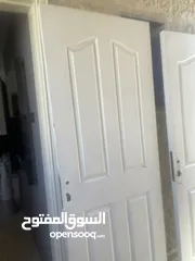  2 ابواب خشب داخلية عدد2 بدون حلق