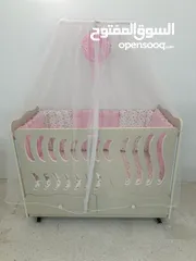  2 سرير اطفال جديد للبيع لعمر اقل من سنة new kids bed for sell less than 1 year old