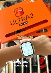  10 ساعة وحدة... و7 إطلالات! عرض جديد ولا أروع!  ساعة ذكية( ULTRA 2( 7 in 1 strap