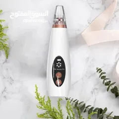  6 جهاز شفط الزيوان 6 رؤوس الحديث المطور تنظيف و ازالة الرؤوس السوداء من الوجه و  تنظيف دهون البشره