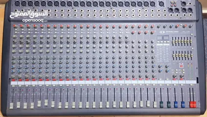  2 DYNACORD MIXER- 22 CHANNEL