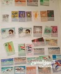  14 طوابع قديمة للبيع بنص ديناااار فقط