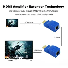  2 TX/RX 4k HDMI 1.4 HD 1080P Over CAT6 RJ45
