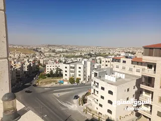  18 شقة فاخرة مع روف الجبيهة ضاحية الرشيد قرب دوار الجاذبية 180م مع روف غير مبني اطلالة رائعة جدا