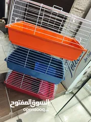  1 قفص لللبط و ارانب و هامستر ازواج ، و طيور و كل شي