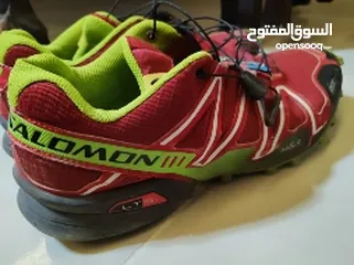  2 حذاء ماركة سلمون SALOMON الأصلي بحالة ممتازة للبيع مقاس 44