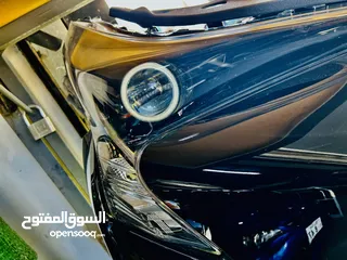 13 قطع واجهة خلفيه تويوتا بريوس 2016-2018  طمبون خلفي +اضويه خلفية +غطاء خلفي+حساسات وقواعد طمبون
