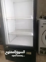  5 ثلاجة باب زجاج بحالة الوكالة للبيع
