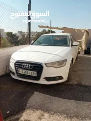  5 اودي A6 موديل 2014 بحاله ممتازه