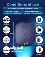  2 جهاز CarlinKit CarPlay Ai Box Plus