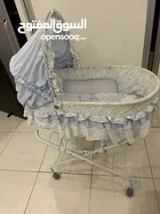  2 تخت بيبي مستعمل بحاله الجديد