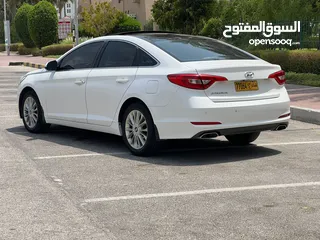  5 هيونداي سوناتا ابيض خليجي وكالة عمان رقم 1بانوراما