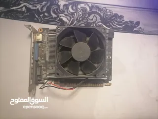  3 قطع كرت شاشة ورام ومروحة معالج و معالج يباعن منفصلات او كلهم