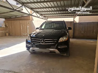  1 للبيع: مرسيدس ML350 موديل 2013 بحالة ممتازة جدا و صيانة وكالة