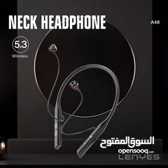  3 سماعة طوق رقبة من الشركة العالمية LENYES بتضل شغاله اسبوووووع