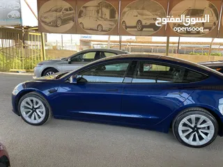  9 تيسلا Model 3 ستاندر بلص موديل 2022