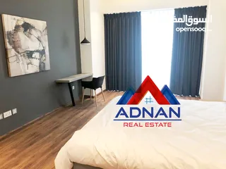  10 بوليفارد العبدلي للإيجار شقة مفروشة One bedroom في البرج
