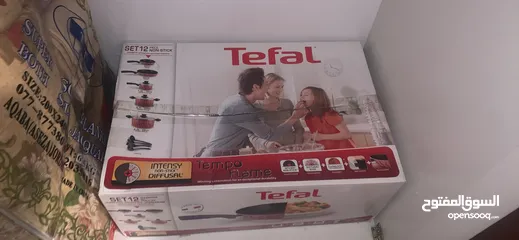  3 Tefal 12-Piece Non-Stick Cookware Set – Durable, Easy-Clean, Induction Compatible