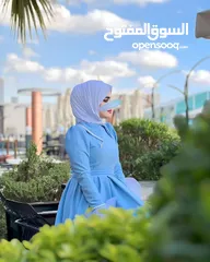 4 فستان نسائي نازك فساتين العيد يمنا غير