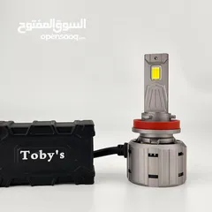  7 عرض ليتات LED لجميع انواع السيارات من شركة toby's ضمان سنه