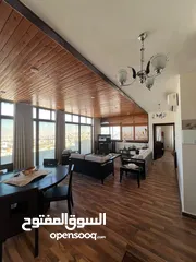  1 روف مفروش للايجار بإطلالة مميزة جداً