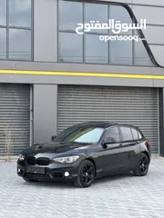  2 Bmw 120i 2016 sport  فل اضافات مميزة