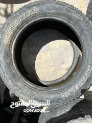  8 اطارات  عجال سيارة دبل كابين 6 A65size 18 أطارات. 235/65/18