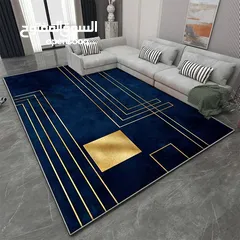  10 سجاد 3D مودرن مانع للانزلاق حجم كبير