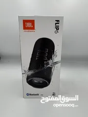  1 سماعة مكبر صوت سبيكر بلوتوث الغنية عن التعريف JBL HARMAN FLIP 6 مقاوم للماء والغبار