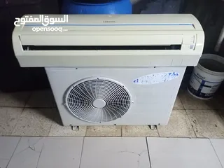  2 ماتور مولد كهربا بحال لوكاله ومكيف 2طن سامسنج عادي مش توفير  مع مواسيرو نحاس