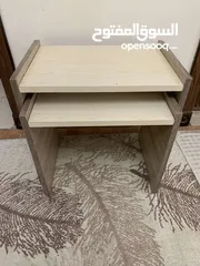  3 طاولات وسط وطاولة شاشه
