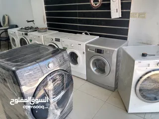  2 غسالة LG , direct drive 7kg / Samsung 8kg/BEKO 9kg/BEKO 7kg  مستخدم بحالة وكالة كفالة 6 شهور