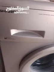  3 غساله شارب 8 كيلو A+++