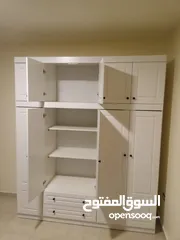  19 خزائن ملابس جميع المقاسات جودة عالية كفاله على جميع اعمالنا خزائن ملابس طابق مقاس 250 عرض