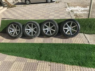  1 جنط فيزون سستم عريض ياباني اصلي مقاس 15