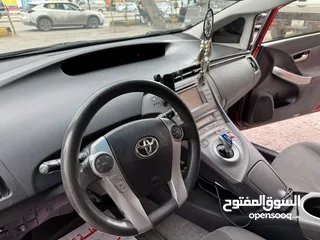  7 تويوتا بريوس 2013 امريكي / 4 جيد بدون ملاحظات