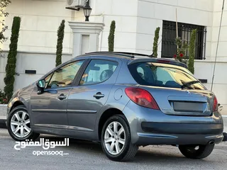  4 بيجو 207 مميزه بحالة الوكالة بسعر مغري جدا