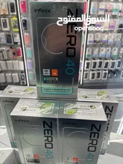  6 Infinix zero 40 8 16/512 جديد مسكر برتونتو كفالة الوكيل الرسمي